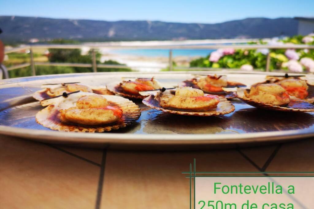 Apartamento Con Vistas Al Mar, Playa De Carnota! Esterno foto