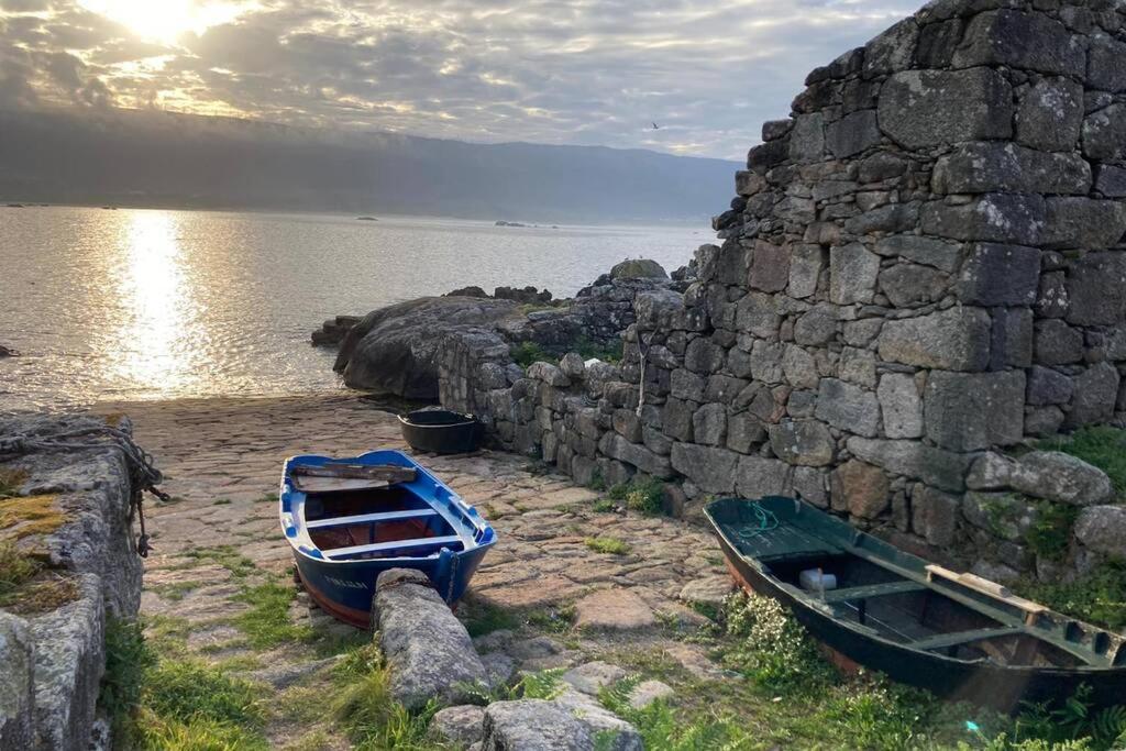 Apartamento Con Vistas Al Mar, Playa De Carnota! Esterno foto