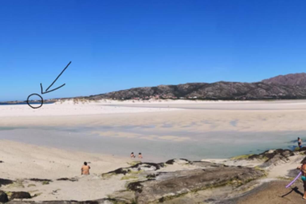 Apartamento Con Vistas Al Mar, Playa De Carnota! Esterno foto